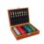 Chess Magnetic Wooden Chess Set Portable Travel Chess Chips Dice Set for Travel Board Games