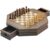 Chess Octagon Chess Set with 2-Drawer Portable Wooden Chessman for Family Board Games Kid Adults Gifts