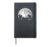 Chess Player Cat Squirrel Moon Chess Figures Hardcover Journal, Black