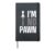 Chess Player Piece Vintage Pawn I’M No Pawn Hardcover Journal, Black
