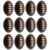 Chewtoyo 12 Pcs Foam Footballs, Mini Stress Relief Footballs, 3.5 x 2.2 in / 9 x 5.7 cm, Soft Easy Grip Balls for Young Athletes, Practice Training Football, Stress Balls for Adults