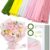 CH HAICHENG 500 Pcs Pipe Cleaner Craft, Pipe Cleaners Flower Kit, 6 Colors Chenille Stems for DIY Flower Making Kit with Instruction, Art and Craft Supplies