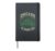 Chicago St Patricks Day with Clover and Skyline Hardcover Journal, Black