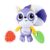 Chicco Portable Raccoon Rattle with Large Soft Tail for Attaching to Pram or Car Seat with Leaf Shaped Pacifier, Pine Cone Pendant with Rattling Sound, 3-24 Months
