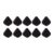 ChicLitonor 10Pcs Body Painting Sponges for Kids Face Painting Sponges for Crafts Art Work, Style B