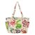 CHIFIGNO Cool Snake Beige Tote Bag Women’s Quilted Large Work Handbag