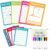 Chiisong 17 Pcs Portable Travel Game Set for Kids 8 Reusable Dry Erase Game Card with 8 Colorful Erasable Pen and Bag Educational Toy for Car Road Trip Airplane for Age 6-12, 9″x6″(Classic Style)