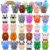 ChildFun 24 PCS Party Favors, 3D Animal Pop Toys, Goodie Bags Stuffers ,Pinata Stuffers Carnival Prizes, Fidget Toys Bulk, Prize for Classroom, Suction Toys for Ages 6+