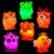 ChildFun 6 Pack Light Up Animal Suction Pop Bath Toys, No Hole Bath Toys for Toddlers, Silicone Suction Fidget Toys for Sensory Fun, Travel Toys for Kids, Airplane, Car Rides & Road Trips