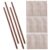 CHILDWEET 100pcs Natural Dried Wooden Sticks 30cm for Crafts and Floral Projects, Rustic Dry Willow Branches with Coffee Color, Versatile Usage and Long Term Beauty for Christmas Ornaments