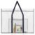 CHILDWEET Blue Pvc Art Portfolio Bag for Posters and Art Pieces with Handle