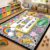 CHILLGEN Custom Composition Notebook Classroom Rugs for Kids, Kids Rugs for Bedroom Boys, Pastel Rug for Classroom Non-Slip Large Classroom Rug (Back to School Style, 2′ x 3′ (Rectangular))