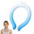 Chill Wrap for Neck, Ice Ring for Sports & Outdoor Work (Gradient Blue)