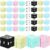 Chivao 36pcs Infinity Cube Sensory Toy Mini Block Cube Bulk Handheld Block Fidget Toy Finger Flipping Gadget for Adult Kid Anxiety Stress Relief Game First Day of School Gift(Sweet Style)