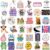 Chivertion 400 Pcs Funny Stickers for Adults Waterproof Vinyl Sarcastic Stickers Meme Decals for Water Bottles, Laptop, Phone, Hard Hats, Journal, Scrapbook