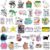 Chivertion 400 Pcs Funny Stickers for Adults Waterproof Vinyl Sarcastic Stickers Meme Decals for Water Bottles, Laptop, Phone, Hard Hats, Journal, Scrapbook