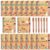 Chivertion 40 Pcs Vet Tech Week Gifts Bulk Veterinary Spiral Notebooks with Matching Ballpoint Pens, Appreciation Present for Vet Technician Assistant Doctor Nurse Pet Staff Dog Lover Office Supplies