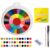 Chiyyak Funny Finger Paint, 36 Color Set with Drawing Book and Lining Pen, Easy To Clean, Finger Drawing Toys for Kids, Education, Great Gift for Kids (36 Color Prints)
