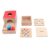 Chiyyak Wooden Play Kit, Educational Color Sorting Toy for Toddlers, Multifunctional Box, Beech Wood Carrot Harvest Game Kit