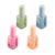 chllyeoo 4 Pcs Nails Polish Shape Highlighter Pen Highlighter Markers Fluorescent Pen Highlighters Set School Supplies