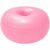 CHMKMPZG Inflatable Yoga Ball Chairs Classroom Office, 17.3 inch Donut Anti Slip Stability Exercise Balls, Portable Flexible Seating Adults, Duty PVC Balance Stools Fitness Core Training (Pink)