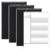 Cholemy 4 Pack Steno Notebooks, 6×9 Inches, 320 Sheets (80 Sheets/pad) Notes Notebook Top Spiral Ruled Writing Pads for School Office Business Students Teachers & Note Taking
