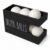 CHONIC Dryer Ball Holder for Laundry Room, Dryer Balls Container Wall Mount, Wood Dryer Balls Storage Organizer, Wool Dryer Ball Dispenser Basket (Black)