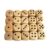 Chosertory 20Pcs Wooden 6 Sided Dice Entertainment Toy Mini Dices 2cm
