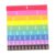 Chosertory 51Pcs Fraction Cubes Math Materials for Kids Educational Homeschool Accessories