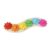 Chosertory Busy Board Gear Toy Sensory Toy Preschool Fine Motor Skills Rainbow Teaching