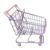 Chosertory Cart, Small Supermarket Cart, Shopping Cart for, Purple