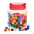 Chosertory Centimeter Cubes 100 Pieces manipulatives Counting Blocks Sorting Toy pp Material Suitable for Kids Learning Homeschool Preschool, 300pcs