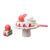 Chosertory Children Wooden Birthday Cake Pretend Play Set with Detachable Slices Toppers and Display Base for Role Play Party Sharing Decorating Suitable for Playdates Family Game time Nursery Decor