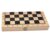 Chosertory Deluxe Wooden Travel Chess Set with Folding Chess Board Educational Toys for Kids and Adults – 3 in 1 Chess Checker Backgammon Board Games, 24x24cm