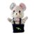 Chosertory Hand Puppet Mice Animal Glove Puppet Interactive Preschool Toy Soft Educational Material Suitable for Storytelling Teaching Gift Giving