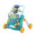 Chosertory Kids Walking Toy Sit and Stand Push Music Panel Steering Center Early Education Multifunctional Toy Suitable for Young Children, Green