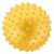 Chosertory Knobby Bouncy Ball Sensory Ball Spiky Ball Massage Ball Soft PVC Suitable for Kids Activities Early Learning Party Favors Bath, Yellow