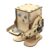 Chosertory Piggy Bank Toy Money Box Saving Bank Educational Toy Automatic Eating Wooden Electric Powered DIY Kit Scientific Experiment