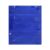 Chosertory Pocket Chart with 5+2 Pockets for Daily Schedule, Cards Teaching Activities, Class Demonstrations, Blue