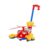 Chosertory Push Along Walking Toys Balance Toy Learning Toys with Detachable Rod Cart Hand Push Toy for Girls Boys, red