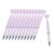 Chosertory Set of 12 Ballpoint Pens, for Valentine’s Day. Ideal for Party Favors, Notes, And Cards, light pink