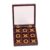 Chosertory Toe Wooden Board Game Set Classic Tic-Tac-Toe Game Family Toy for Children and Adults Handmade Wooden Pieces Suitable for Gift