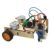 Chosertory Tracking Car Model STEM Educational Science Project Tracking Robot Car DIY Robotics Assembly Infrared Function for Creativity