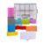 Chosertory Wooden Numerical Rods Math Number Rods for Children Kids Homeschool Supplies