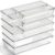 CHOWAY Drawer Organizer, 10 Pack Large Clear Plastic Organizer Bins 5 Sizes, Versatile Bathroom Drawer Trays, Heavy Duty Non‑Slip Drawer Dividers for Makeup, Office & Kitchen Utensils