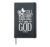 Christian Bible Verse Joshua 1:9 Hardcover Journal, Black