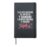 Christian Spanish Religious Believer Catholics Worshiper Hardcover Journal, Black