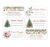 Christimas Personalized Return Address Labels, Custom Mailing Labels, AM08