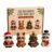 Christmas Bead Animal Kit, 4-Piece ABS Beginner-Friendly Bead Art Set
