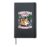 Christmas Chaos Coordinator XMAS Puppy Funny Welsh Corgi Hardcover Journal, Black